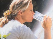 zrýchlite metabolizmus vodou