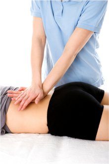 masáž na bolavý chrbát