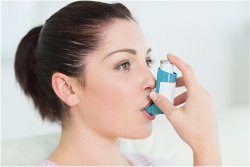 sprejový davkovač astma