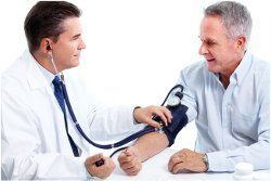 preventívna kontrola u lekára a meranie tlaku
