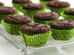ako urobiť kakaové muffiny