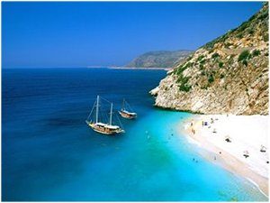 krásne pláže v Turecku