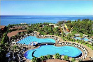 luxusný hotelový komplex v Turecku