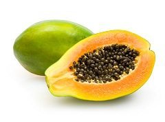 exotické ovocie ako je papaya