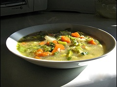 recept na rýchlu zeleninovú polievku