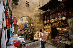 trhovisko v Káhire