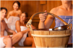 rôzne druhy saun