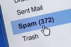 spamy v emailovej schránke