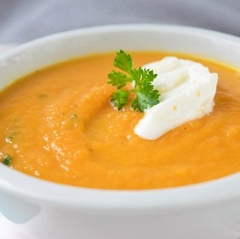 Ako uvariť krémovú mrkvovú polievku