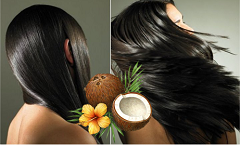 kokosový olej na vlasy