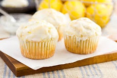 recept na citrónové muffiny