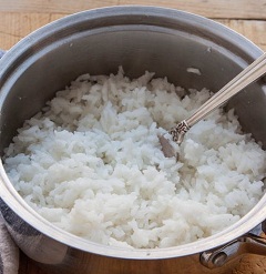 uvarená ryža