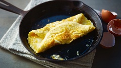 príprava omelety